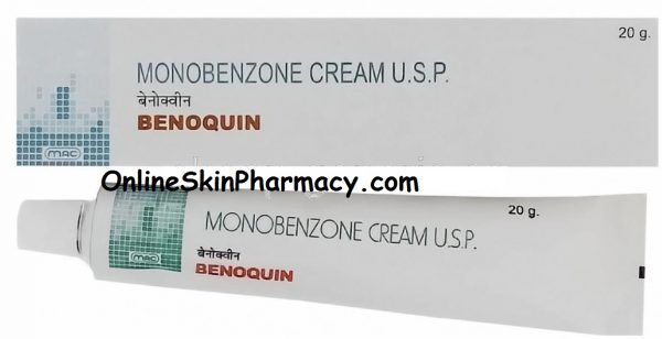 Benoquin Monobenzone Cream 20g X 2 CREAM whitening Vitiligo