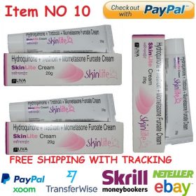 SkinLite Cream 20g X 3 = 60g Hydroquinone Tretinoin Mometasone Skin Brightening Cream Anti Melesma anti aging Whitening